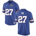 Men's Florida Gators #27 Joshua Tse NCAA Nike Blue Authentic Stitched College Football Jersey SLQ1062IS